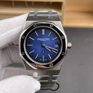 aps audemars piguet royal oak a rose gold blue/41mm/4401 machine